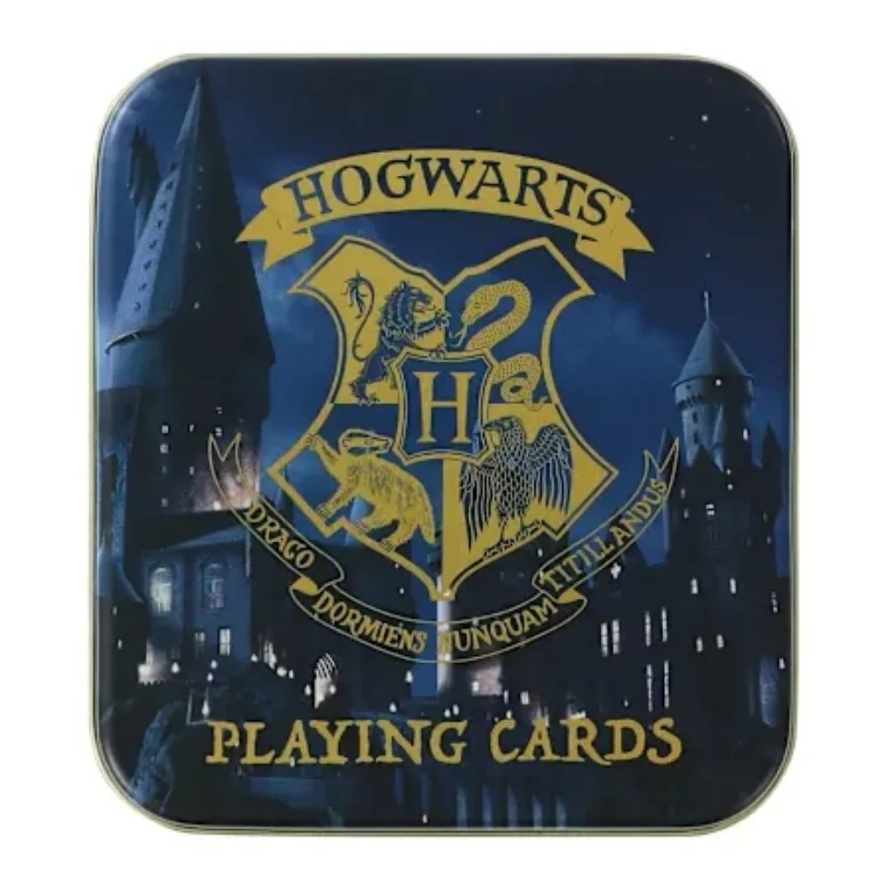 Warner Bros. Hogwarts Playing Cards Set - Blue and Gold